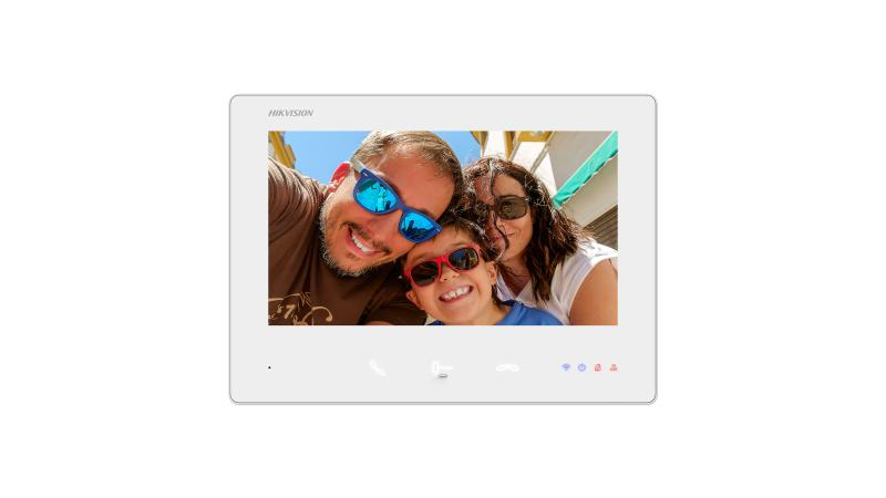 DS-KH7300EY-WTE2/White sistema de intercomunicación de video 17,8 cm (7") Blanco