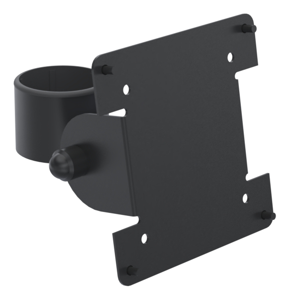 SpacePole POS SPV3301-FX-02 accesorio para terminal de punto de venta Montaje POS Negro Metal 10 kg 75 x 75 mm 100 x 100 mm