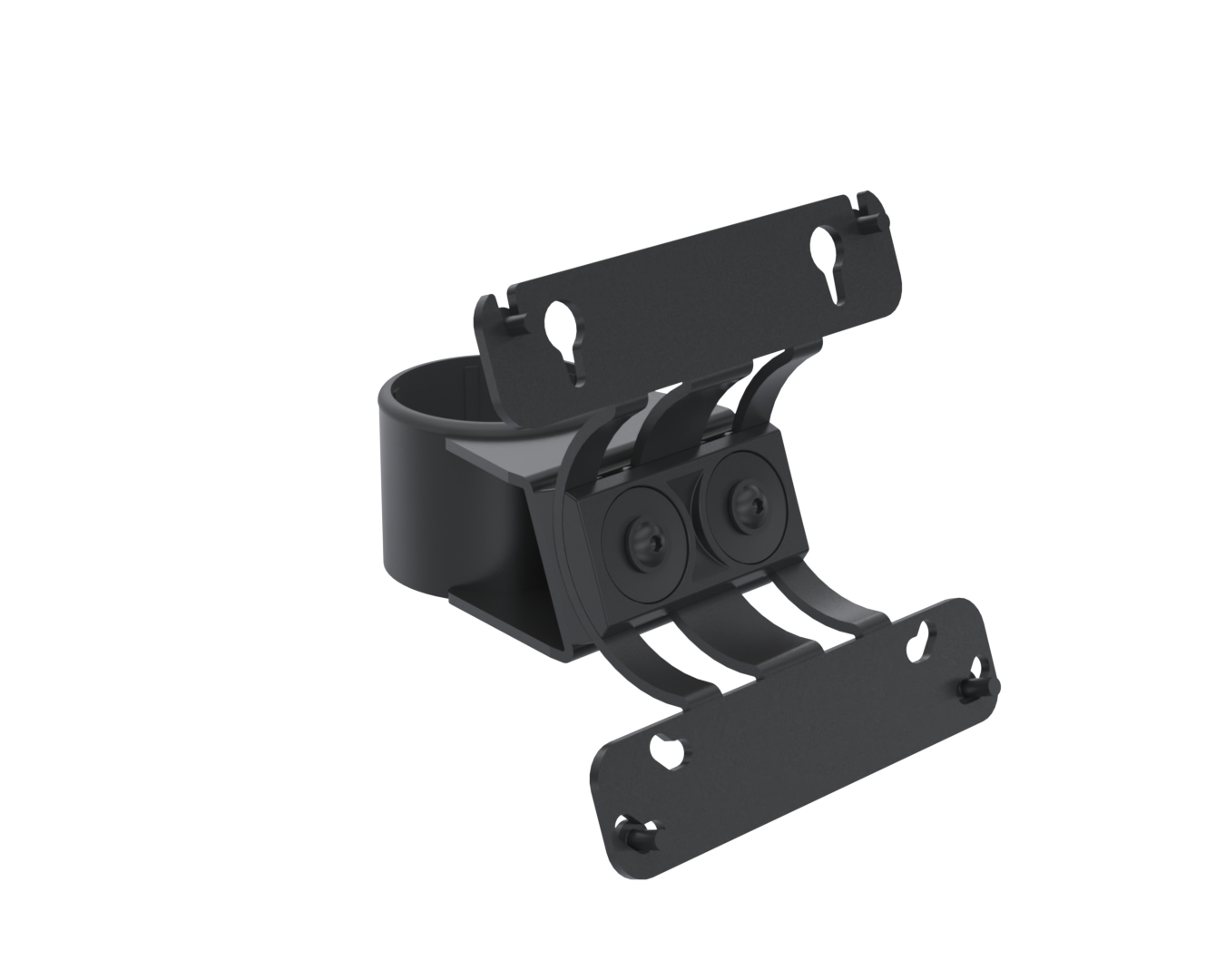 SpacePole POS SPV3306-02 accesorio para terminal de punto de venta Negro Metal 75 x 100 mm