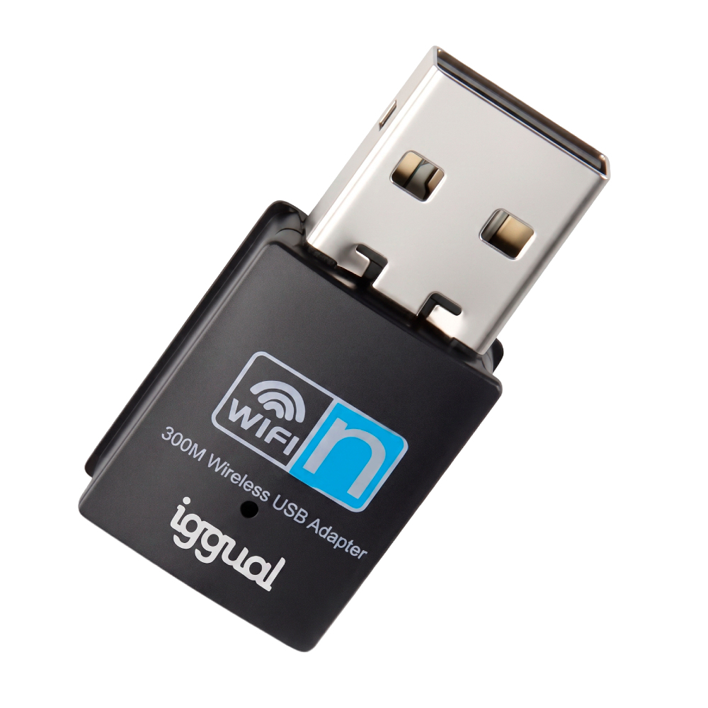 Adaptador USB Wifi 300 Mbps mono 2.4GHz