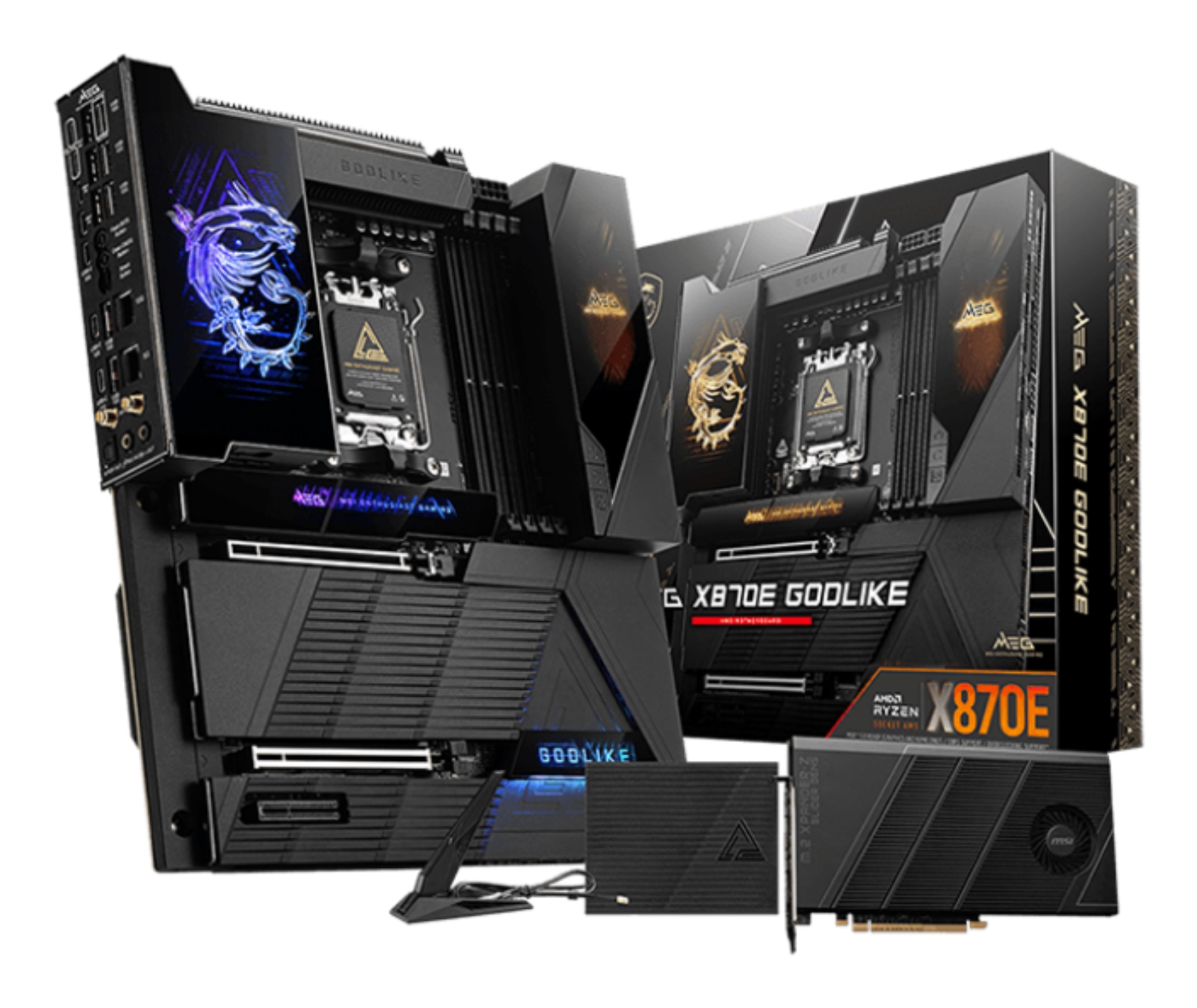 MEG X870E GODLIKE placa base AMD X870E Zócalo AM5 ATX extendida