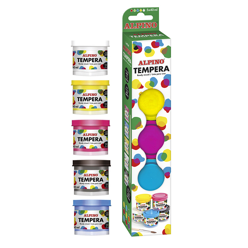 DM020920 tempera 40 ml Botella Multi