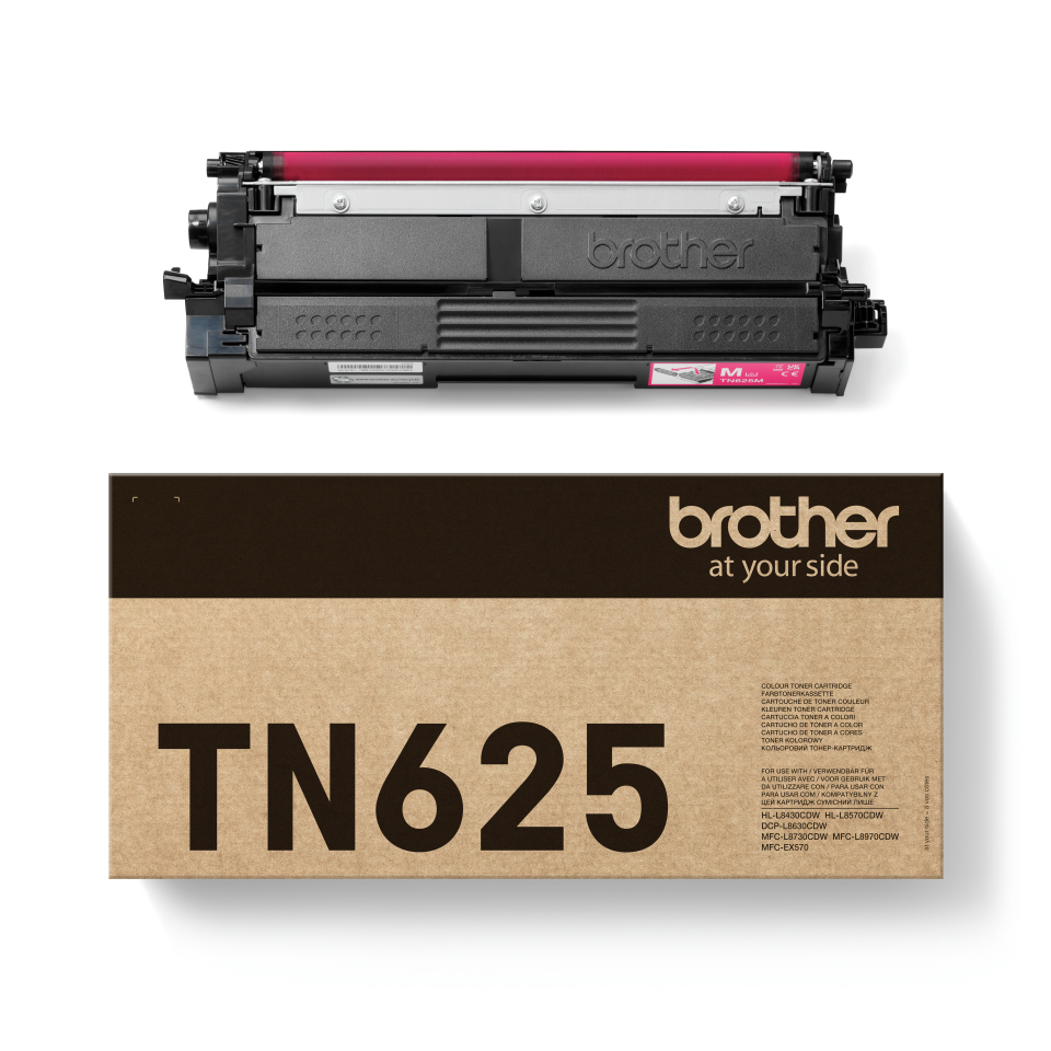 TN-625M cartucho de tóner 1 pieza(s) Original Magenta