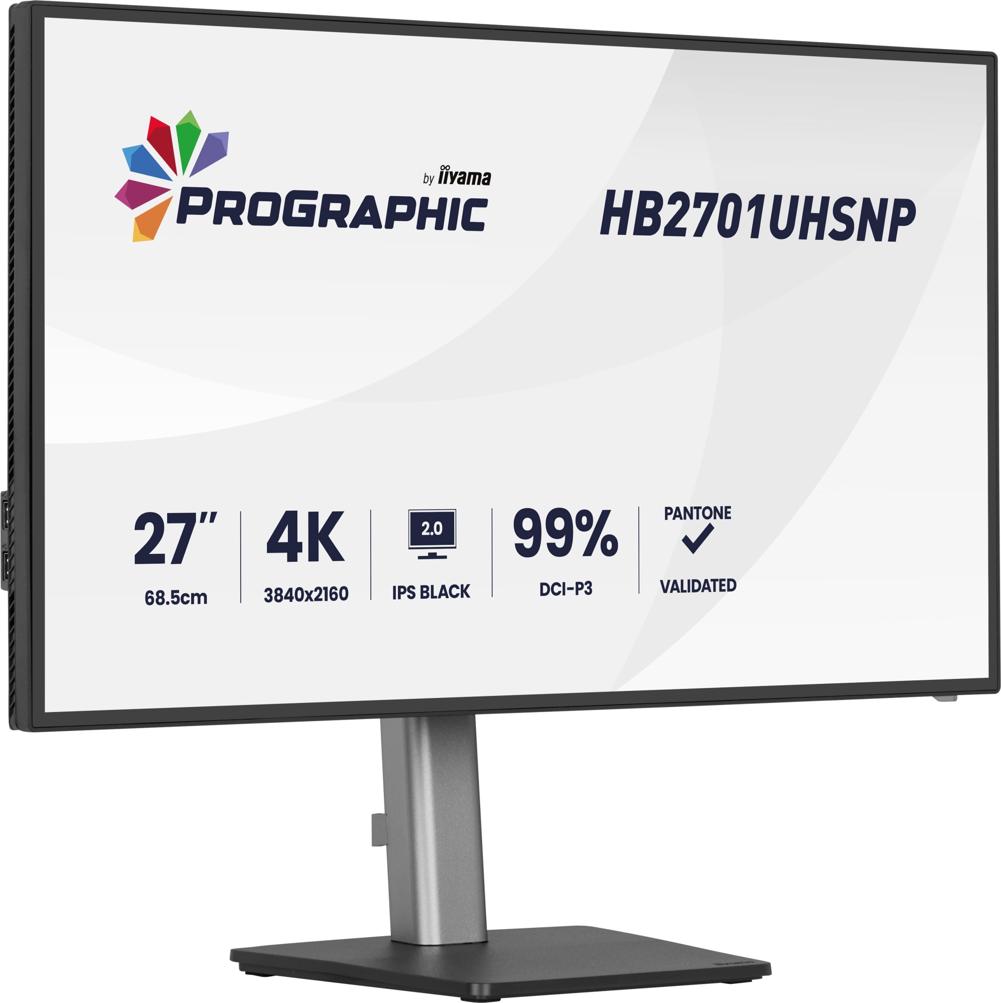 PROGRAPHIC HB2701UHSNP-B1 pantalla para PC 68,6 cm (27") 3840 x 2160 Pixeles 4K Ultra HD LCD Negro