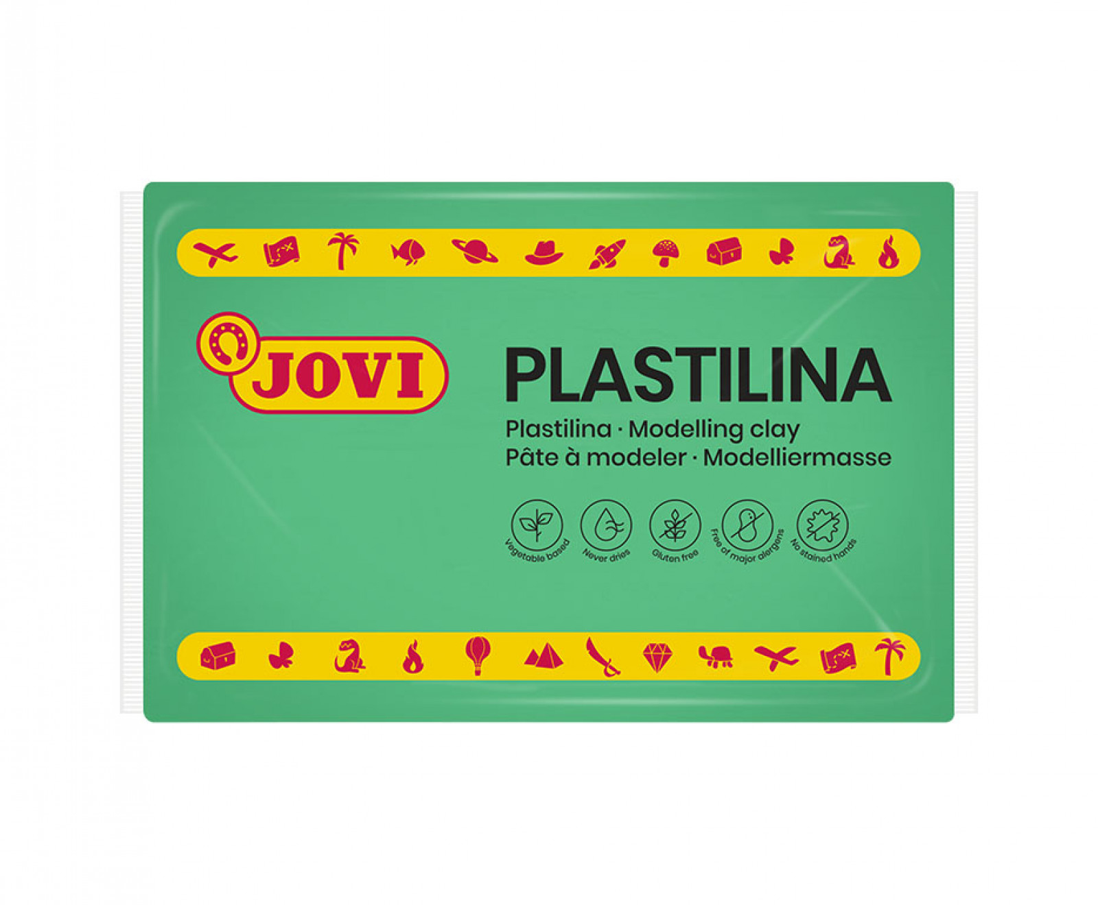 PLASTILINA Pasta de modelar 5,25 kg Verde claro 1 pieza(s)