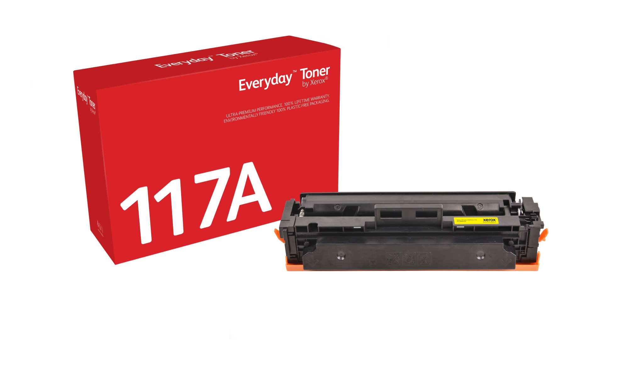 Everyday Toner Everyday Amarillo di Xerox compatibile con HP 117A (W2072A), Capacidad estándar