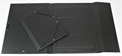 343CS00 carpeta PVC Negro Folio