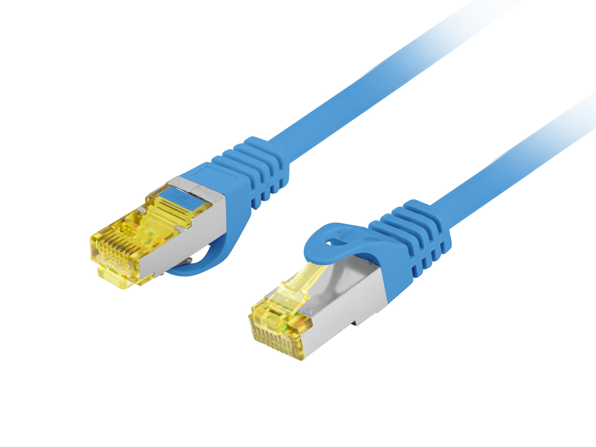 PCF6A-10CU-0300-B cable de red Azul 3 m Cat6a S/FTP (S-STP) Alrededor