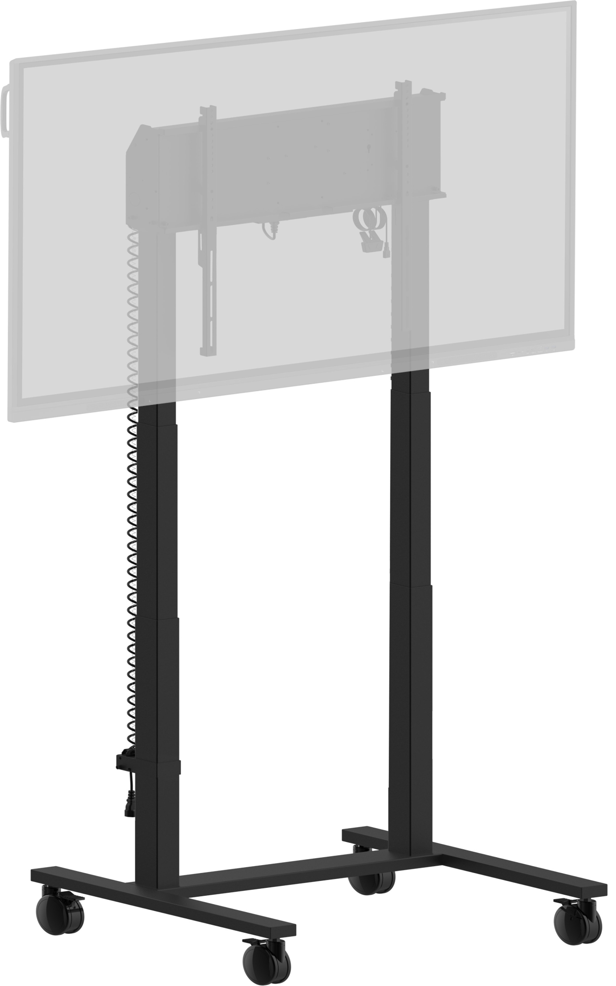 MD-CAR2031-B1 soporte para pantalla de señalización 2,67 m (105") Negro