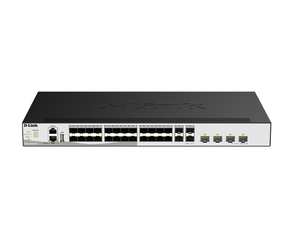 DXS-3130-32S Gestionado L2/L3 1U Plata