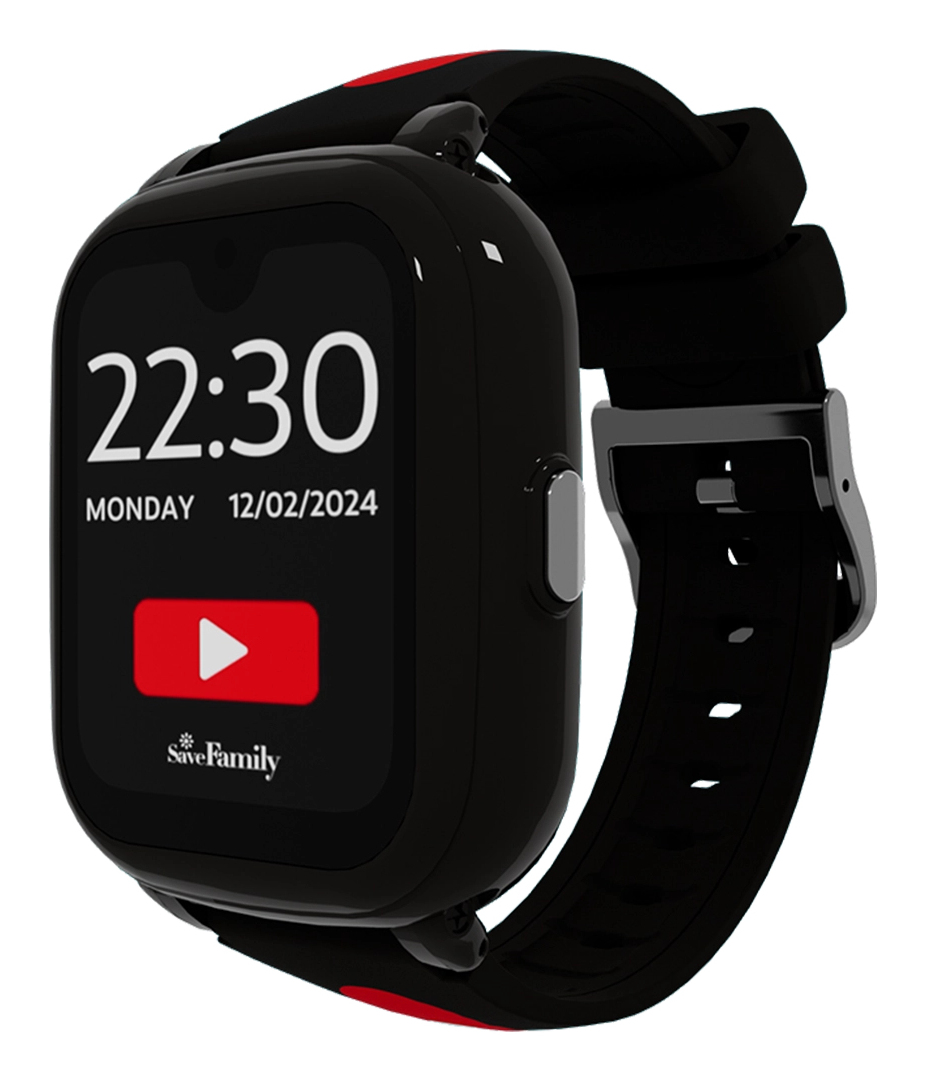 Iconic Plus 2 4,52 cm (1.78") 40 mm Digital Pantalla táctil 4G Negro Wifi GPS (satélite)