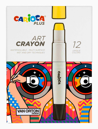 Art Crayon Multicolor 12 pieza(s)