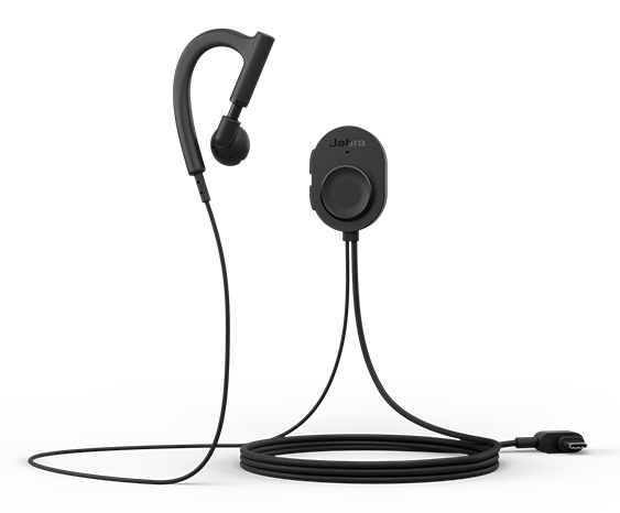 Perform 10 Auriculares Alámbrico gancho de oreja USB Tipo C Negro