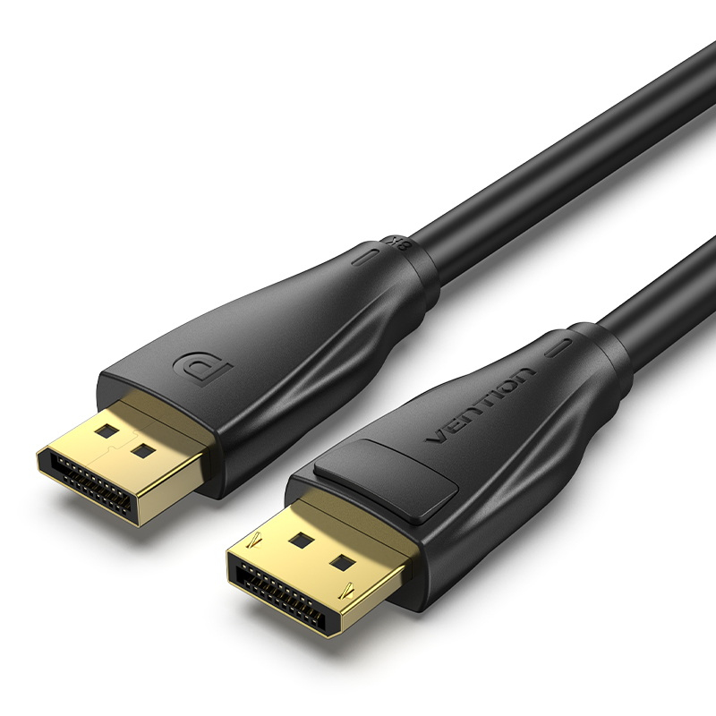 Cable Displayport 1.4 8K HCDBG/ Displayport Macho - Displayport Macho/ 1.5m/ Negro