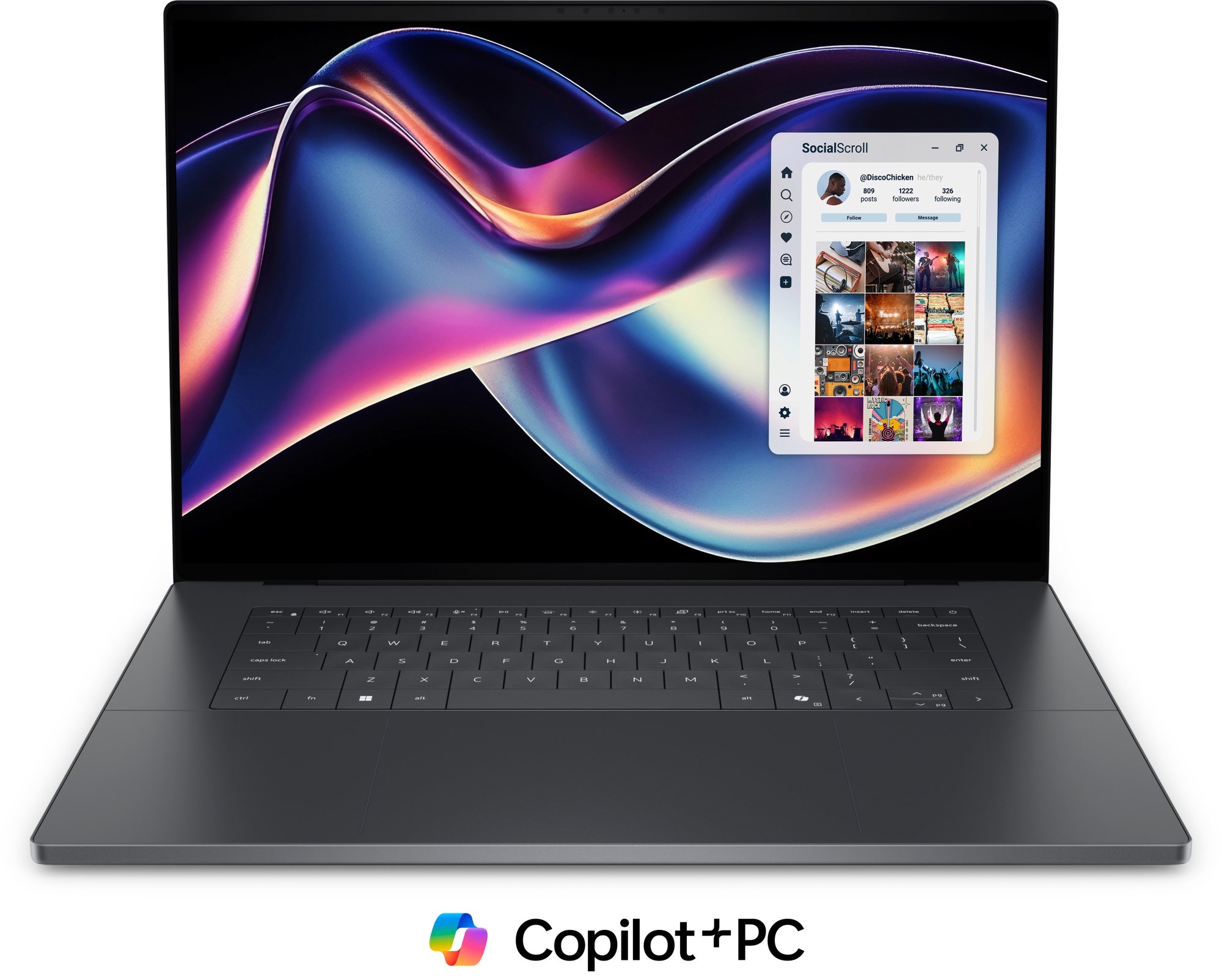 XPS DA16260 Copilot+ PC Intel Core Ultra X7 358H Portátil 40,6 cm (16") Pantalla táctil 3.2K 32 GB LPDDR5x-SDRAM 1 TB SSD Wi-Fi 7 (802.11be) Windows 11 Pro Grafito Español