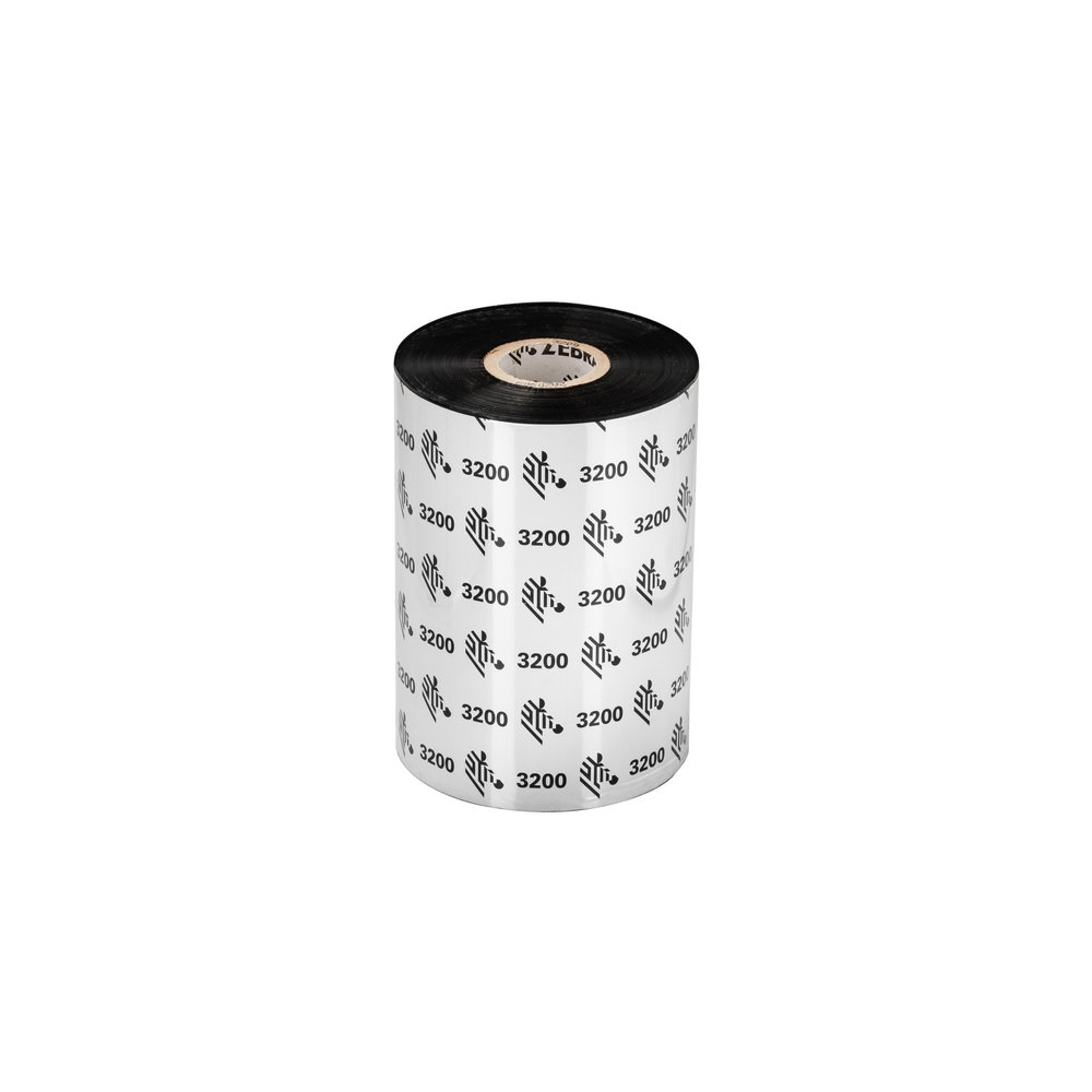 3200 Wax/Resin cinta térmica 450 m Negro
