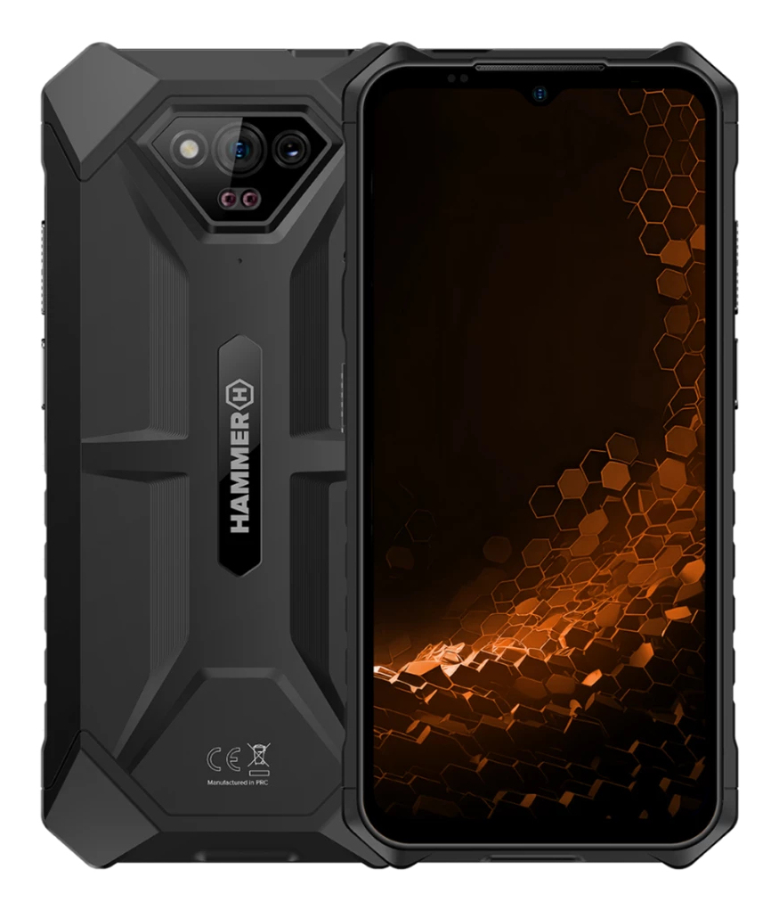 Iron V 16,5 cm (6.5") SIM doble Android 13 4G USB Tipo C 6 GB 64 GB 6320 mAh Negro
