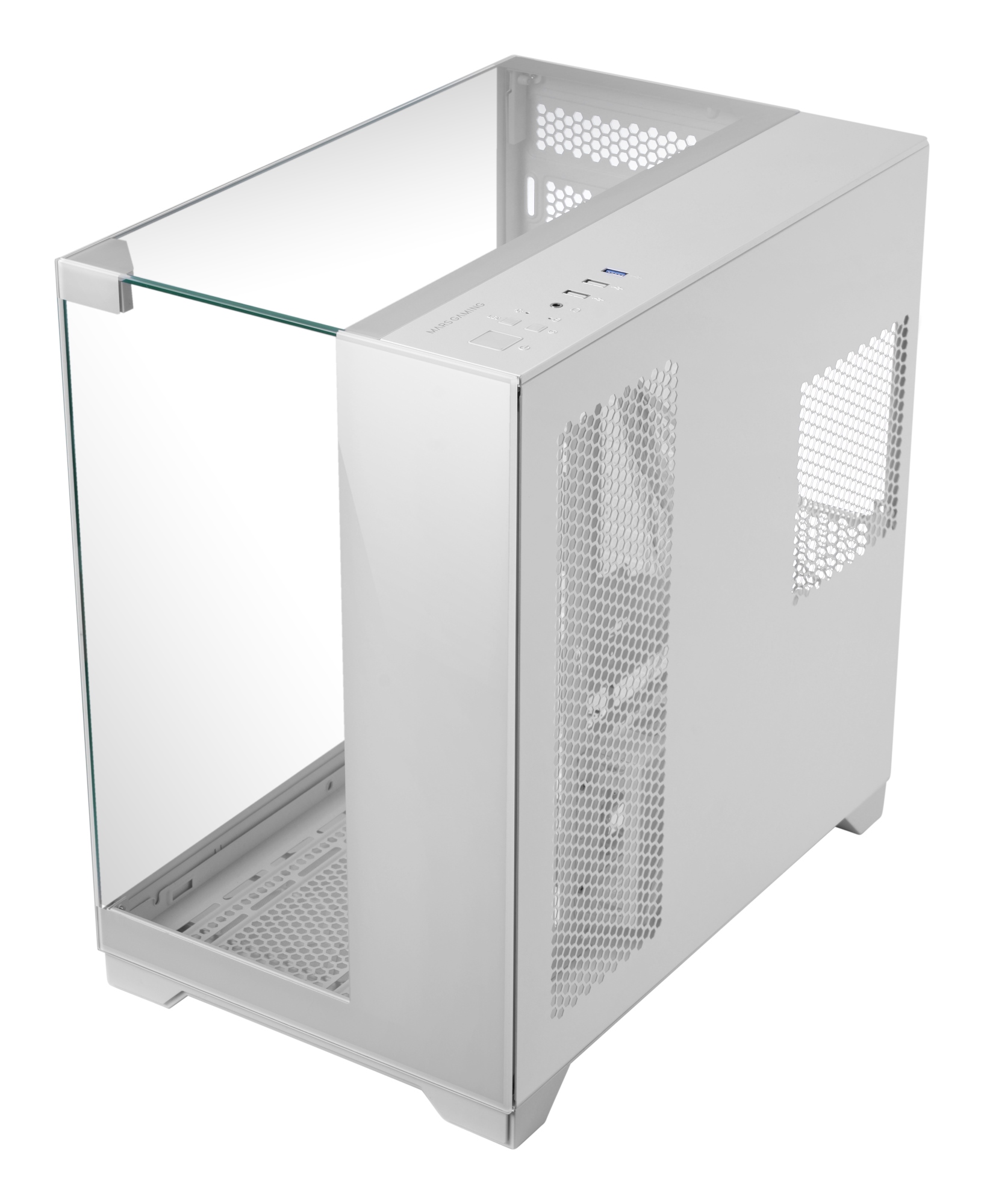 MCVISIONW carcasa de ordenador Midi Tower Blanco