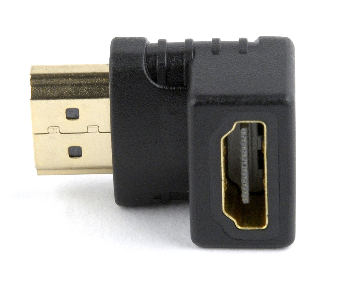 A-HDMI90-FML cambiador de género para cable HDMI Negro