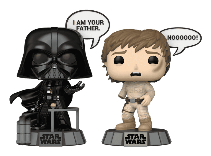POP! Darth Vader & Luke Skywalker