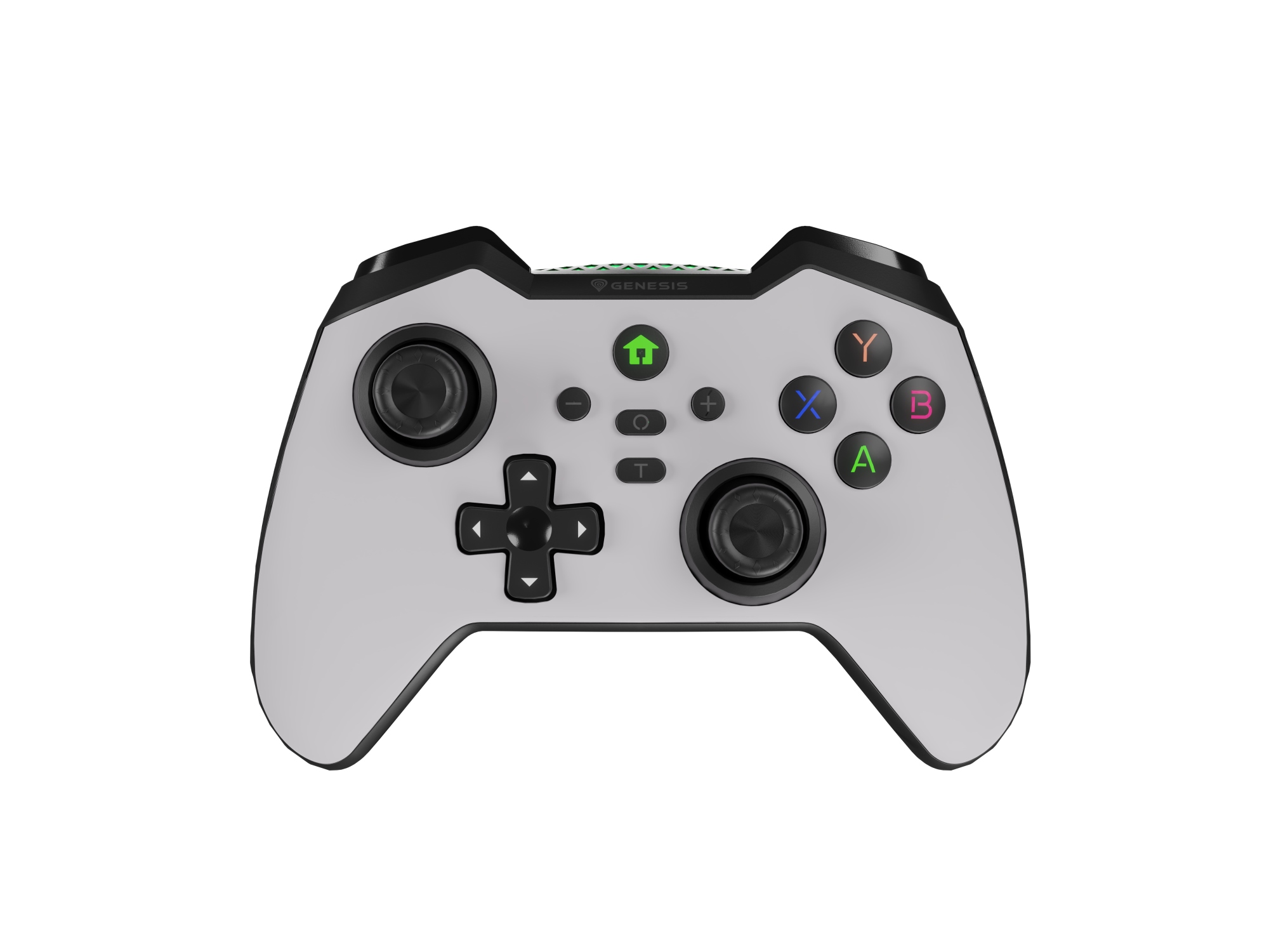 Mangan 400 White Blanco Bluetooth Gamepad Analógico/Digital Android, MAC, Nintendo Switch, PC, iOS