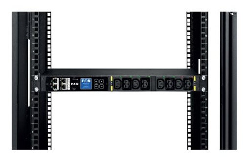 EHMIFC20G unidad de distribución de energía (PDU) 8 salidas AC 1U Negro