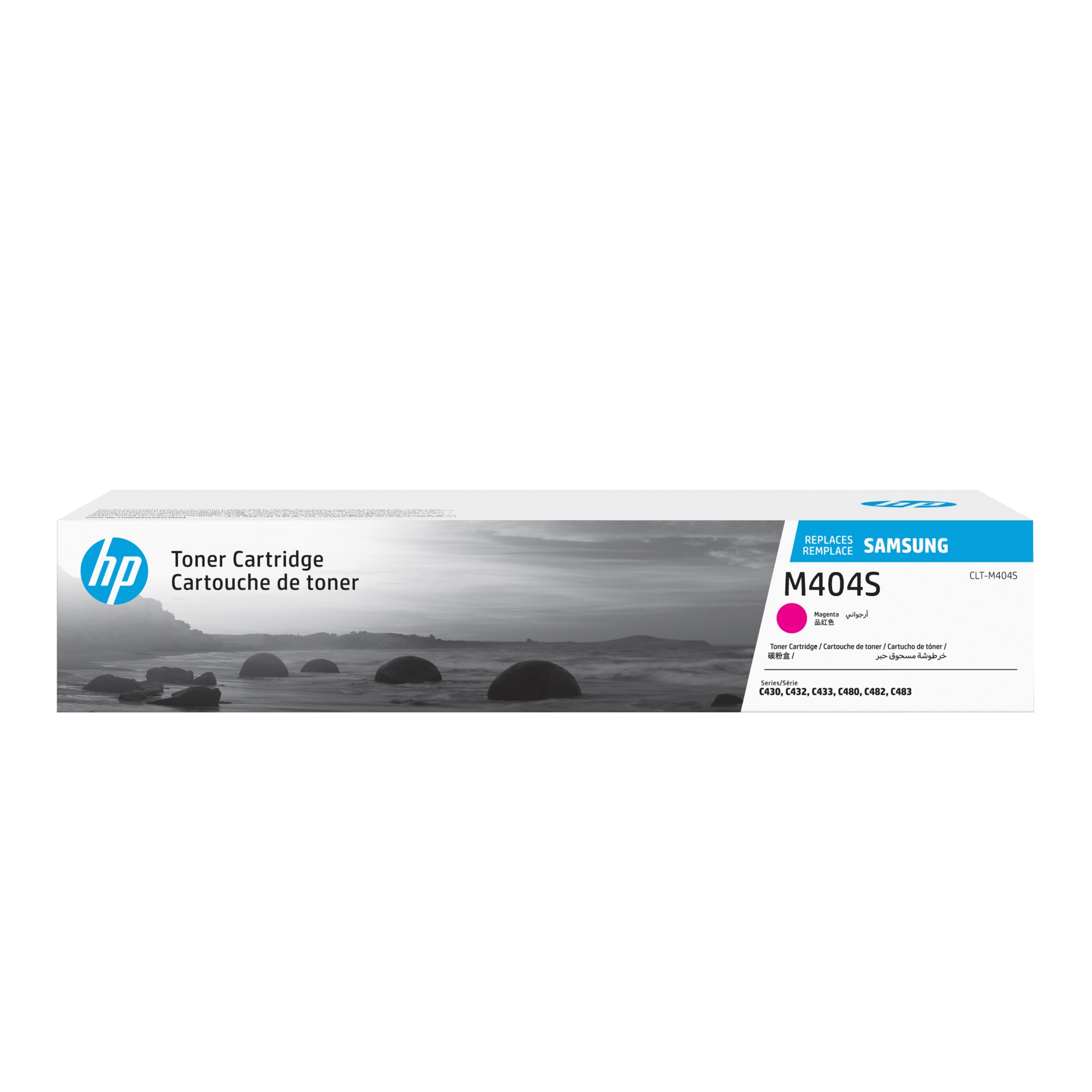 Samsung Cartucho de Tóner Original HP CLT-M404S magenta
