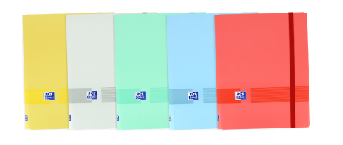400153665 carpeta Caucho Azul, Gris, Color menta, Rosa, Amarillo A4