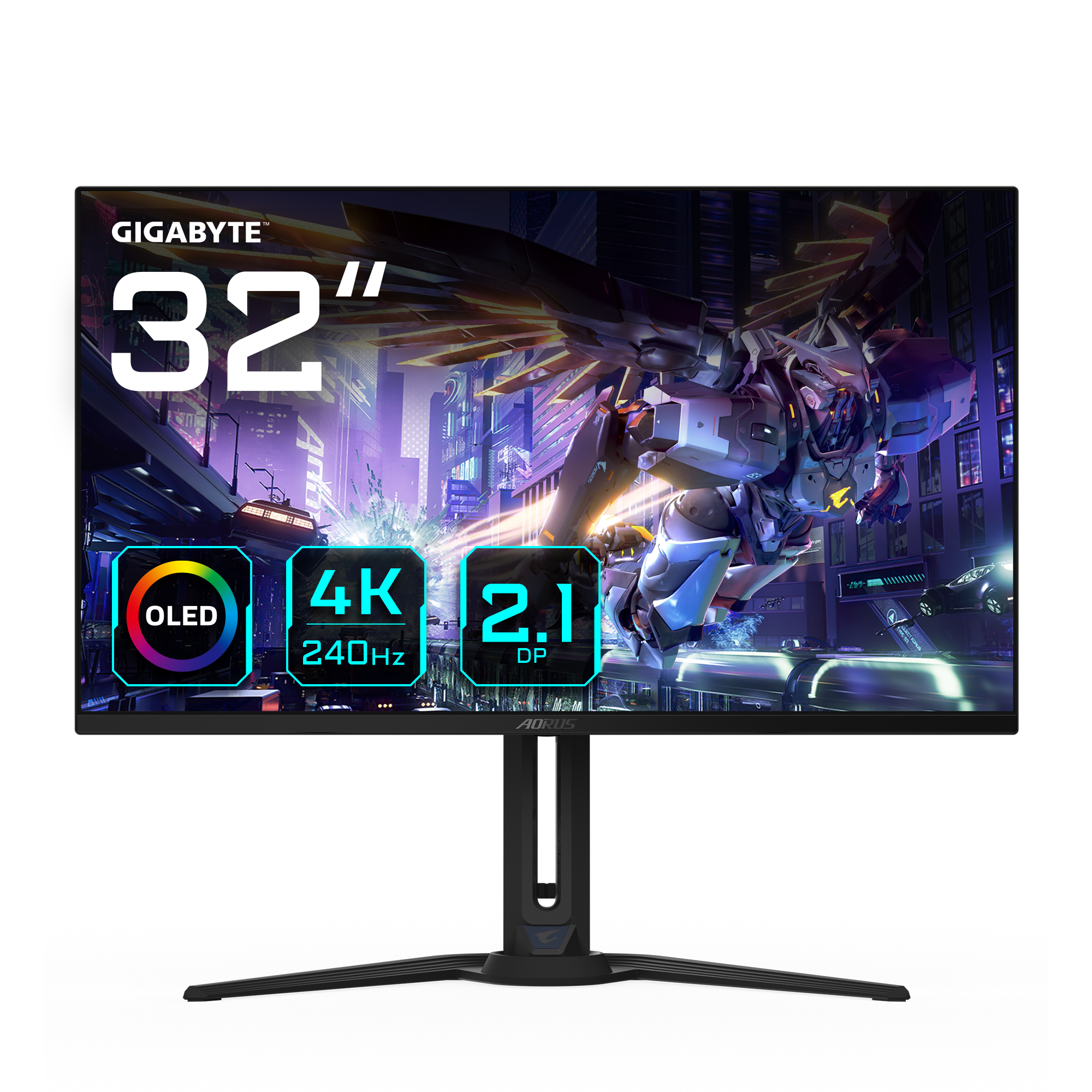 AORUS Monitor de juegos OLED FO32U2P de 32