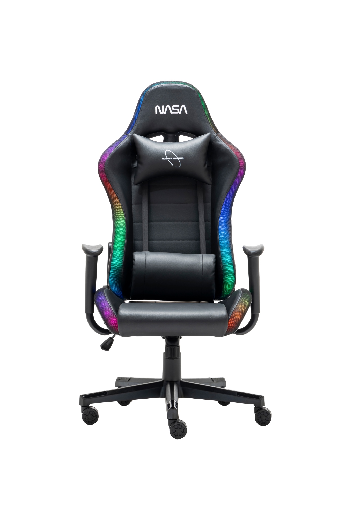 PI047 silla para videojuegos Asiento (de seguridad) de butaca Negro