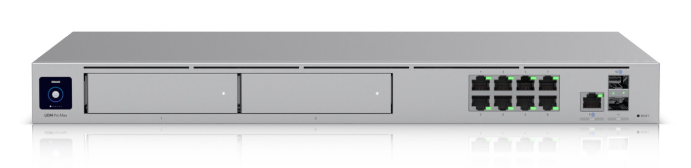 Dream Machine Pro Max pasarel y controlador 10, 100, 1000, 2500 Mbit/s