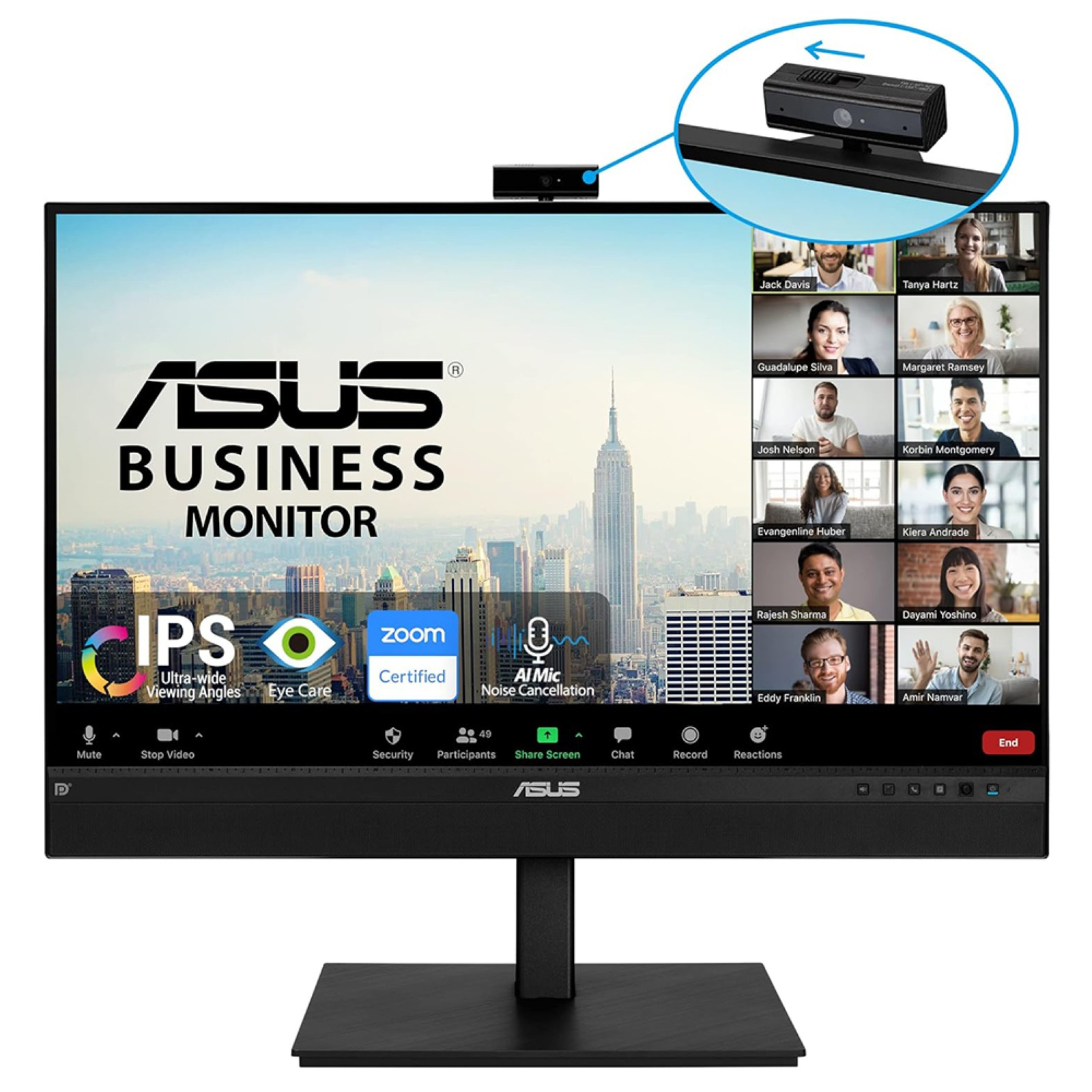 BE27ACSBK pantalla para PC 68,6 cm (27") 2560 x 1440 Pixeles Quad HD LED Negro