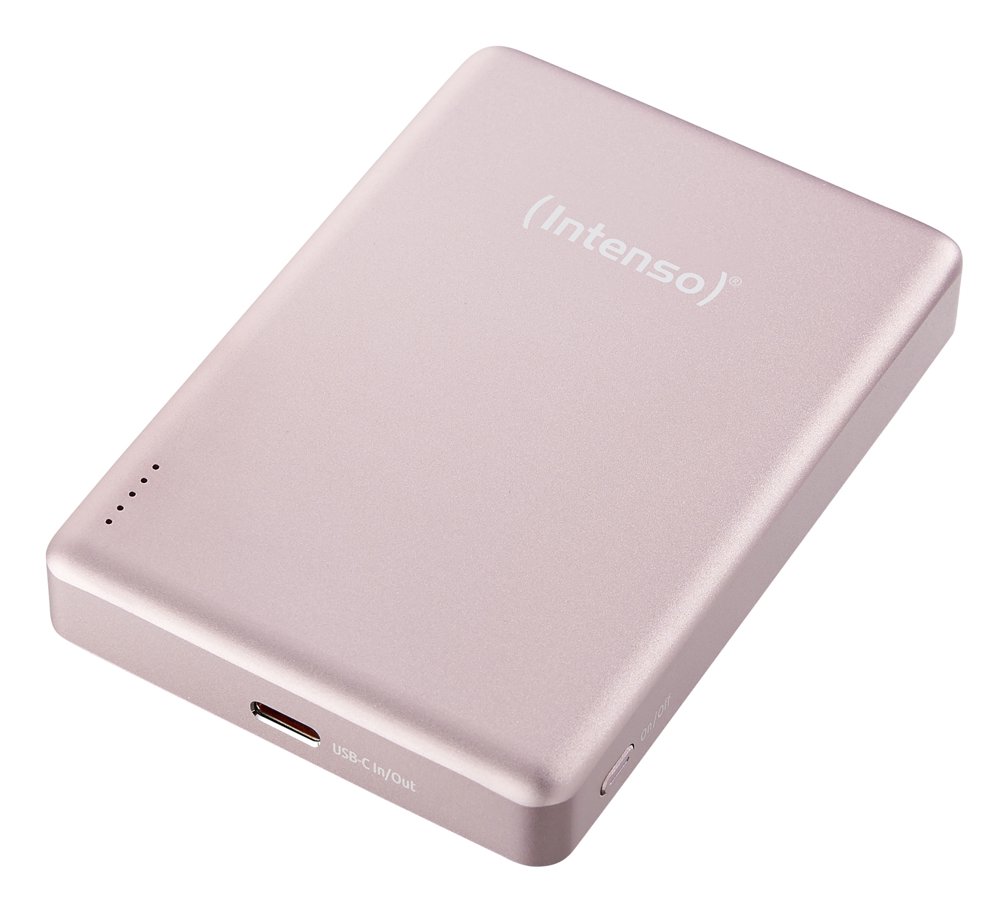 Batería Externa Magnética MW10000 10000 mAh  Compatible con MagSafe, Carga Inalámbrica 15W, USB-C PD 20W, Para iPhone y Android  Probada en Alemania  Rosé