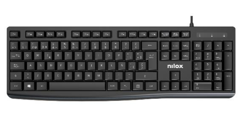 NXKBE000013 teclado Oficina USB Español Negro