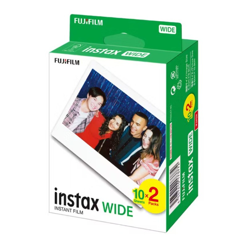 Instax Film 20 Shots WIDE película instantáneas 20 pieza(s) 86 x 108 mm