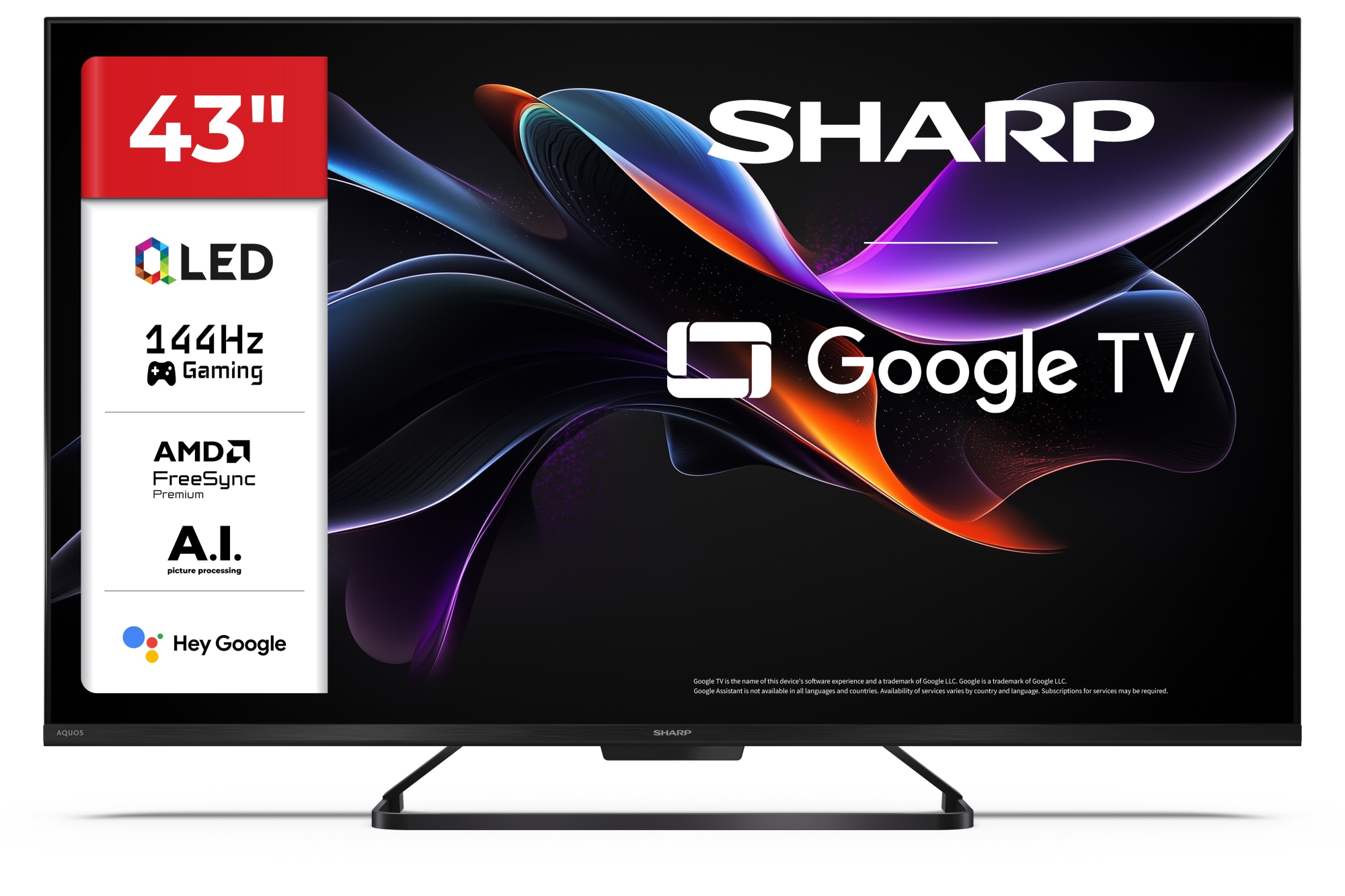 43HR7265E Televisor 109,2 cm (43") 4K Ultra HD Wifi Negro