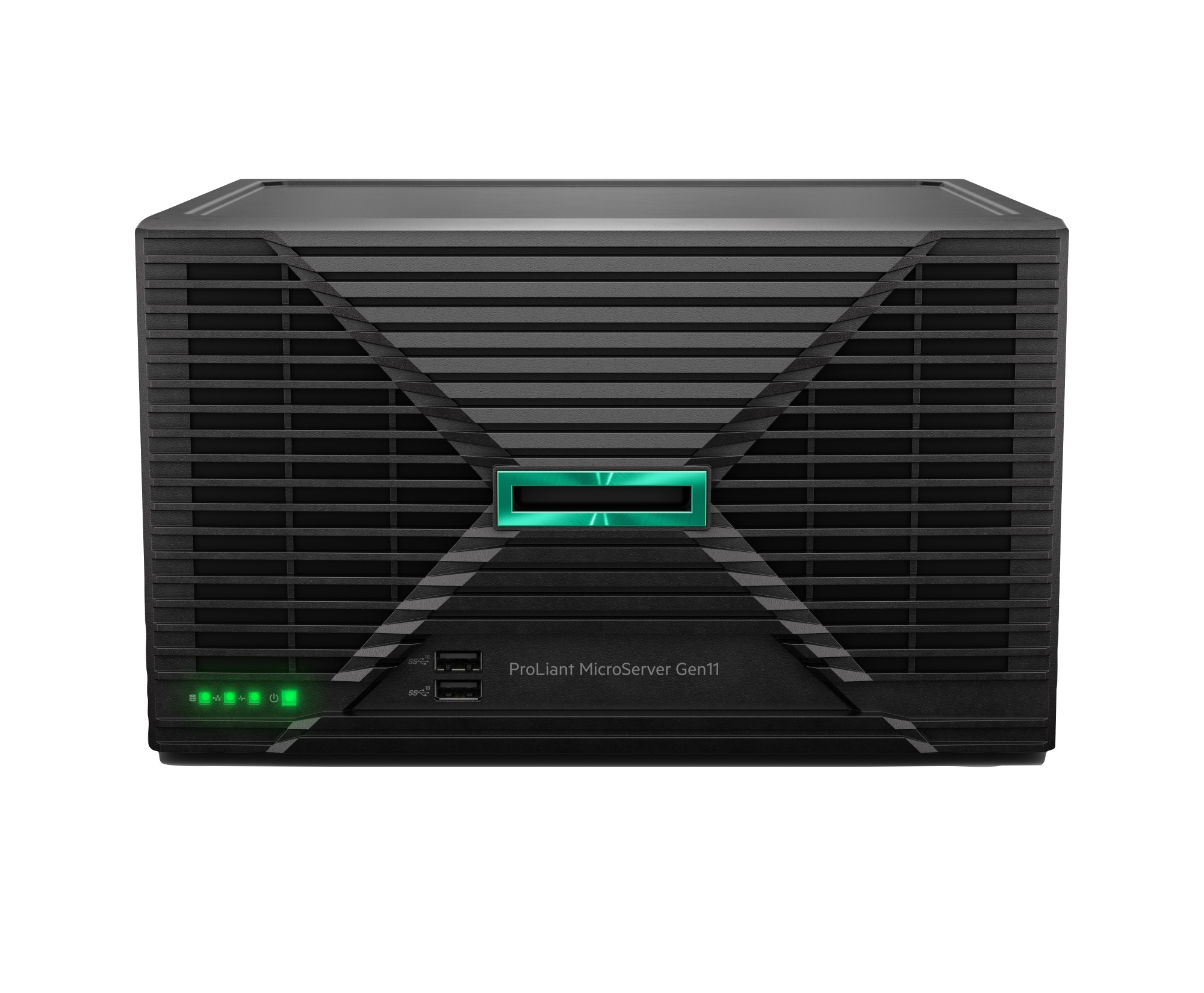 ProLiant MicroServer Gen11 G7400 2c 16GB-U 4LFF-NHP 1TB HDD 180W Ext PS EMEA Cmp Module Server