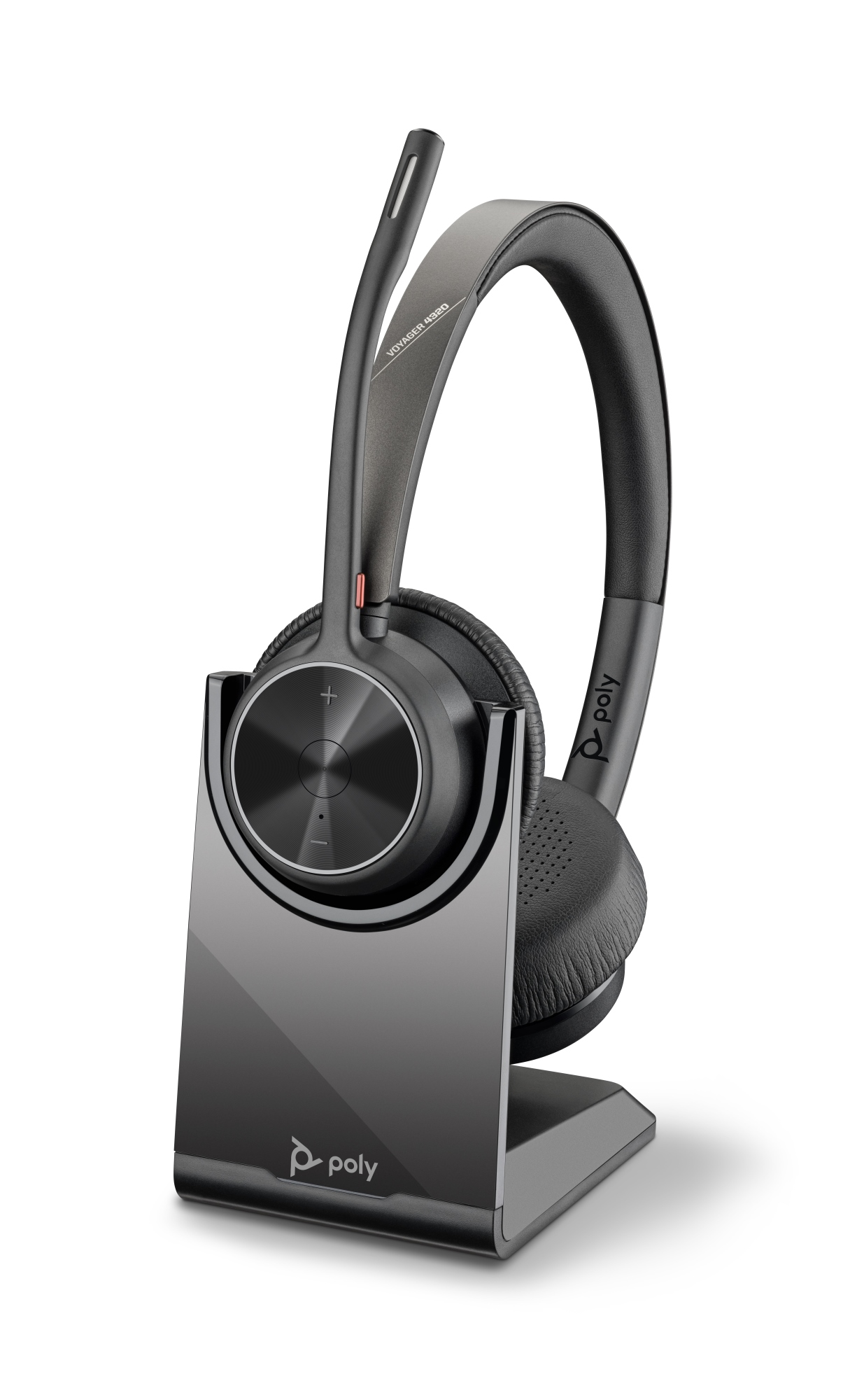 Auriculares Poly Voyager 4320 USB-C + adaptador BT700 + soporte de carga