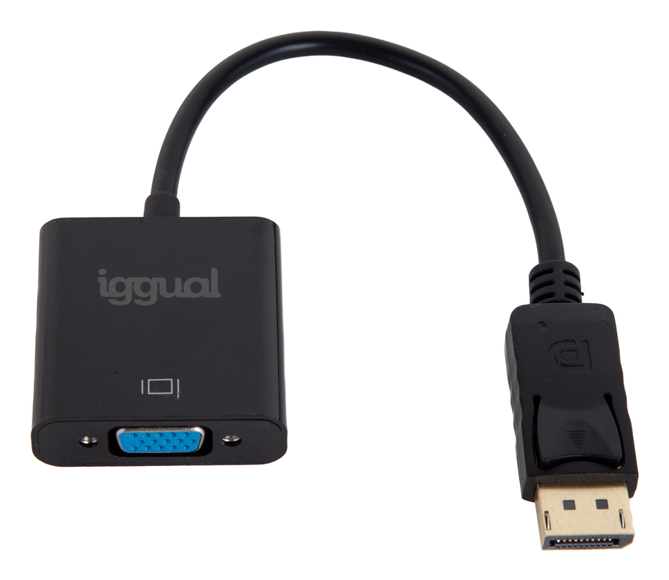Adaptador DisplayPort (M) a VGA (H)