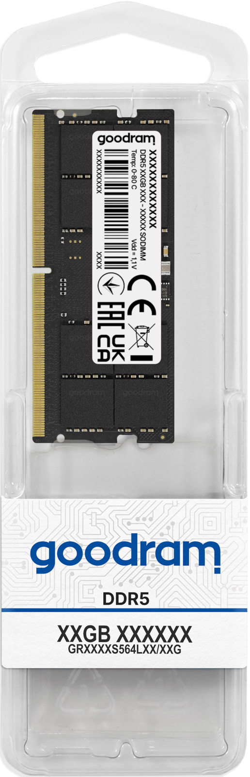 GR5600S564L46S/16G módulo de memoria 16 GB 1 x 16 GB DDR5 262-pin SO-DIMM