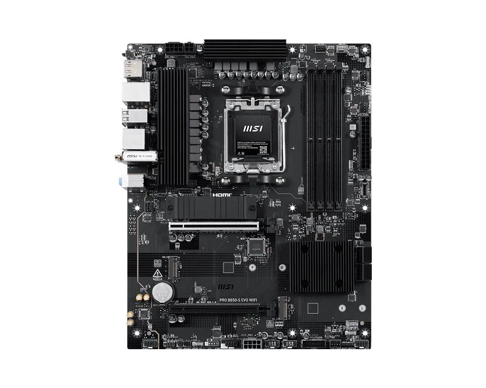 PRO B850-S EVO WIFI placa base AMD B850 Zócalo AM5 ATX