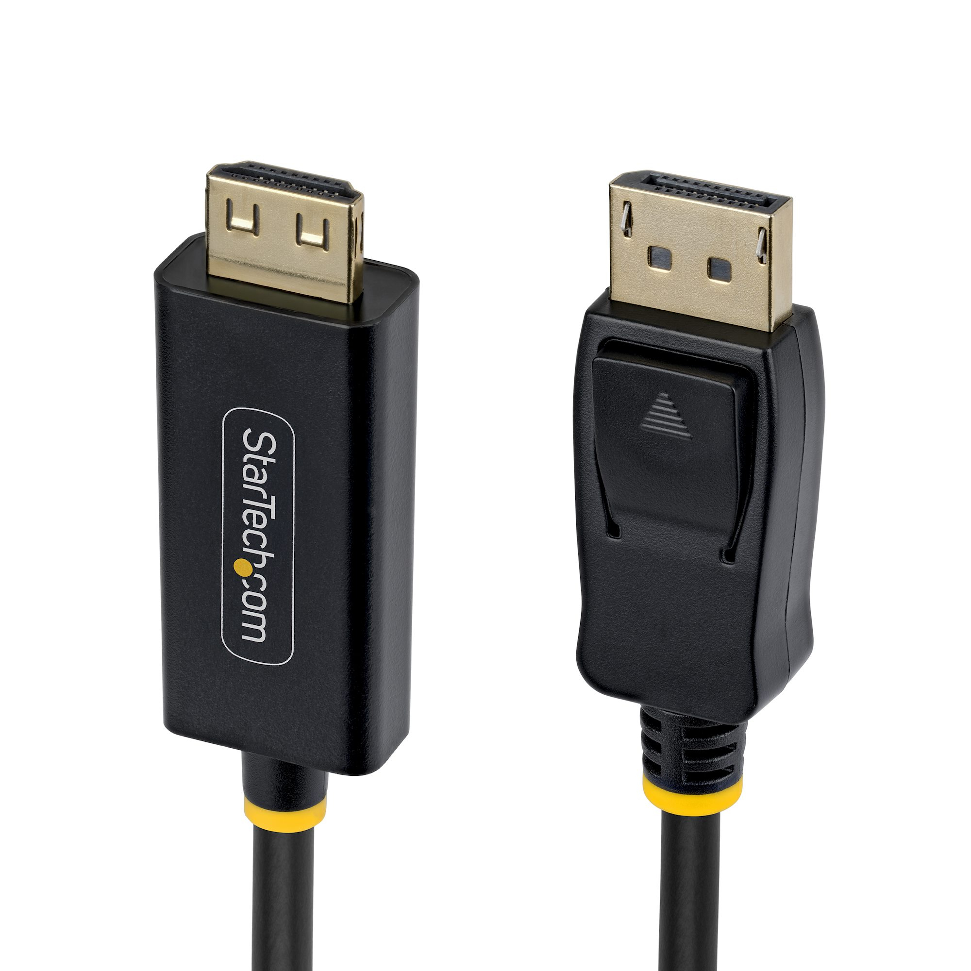 Cable Adaptador DisplayPort a HDMI de 4,5m con Conectores de Agarre - 4K 60Hz - HDR - Conversor de Vídeo Unidireccional DP a HDMI - Adaptador de Vídeo DisplayPort a HDMI