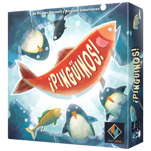 Pingüinos! ¡Pingüinos! 20 min Juego de mesa Familia