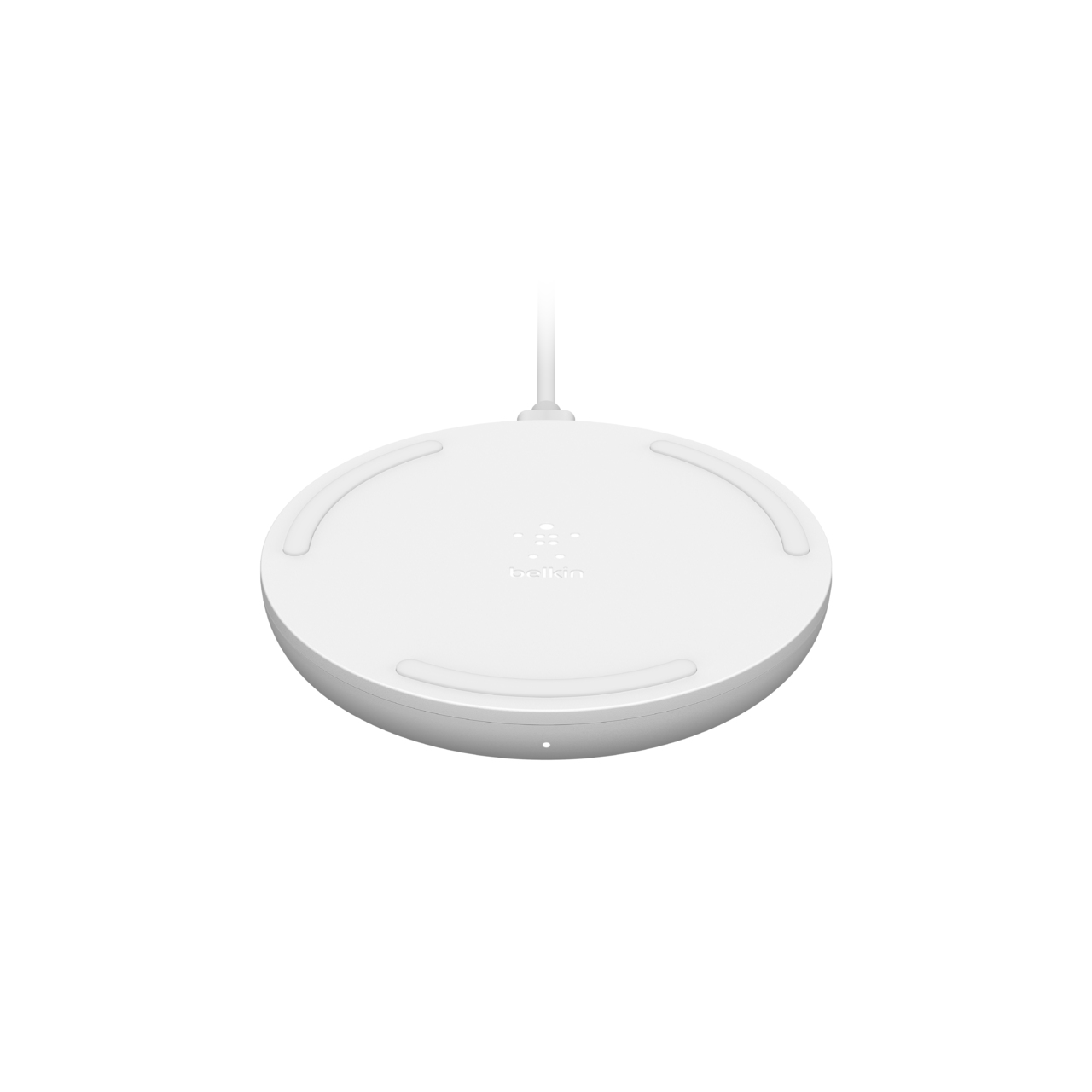 WIA001BTWH cargador de dispositivo móvil Teléfono Blanco Corriente alterna Cargador inalámbrico Carga rápida Auto