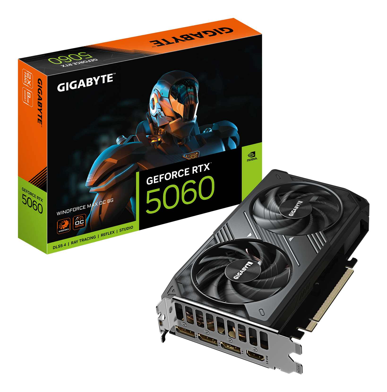 GeForce RTX 5060 WINDFORCE MAX OC 8G Tarjeta Gráfica