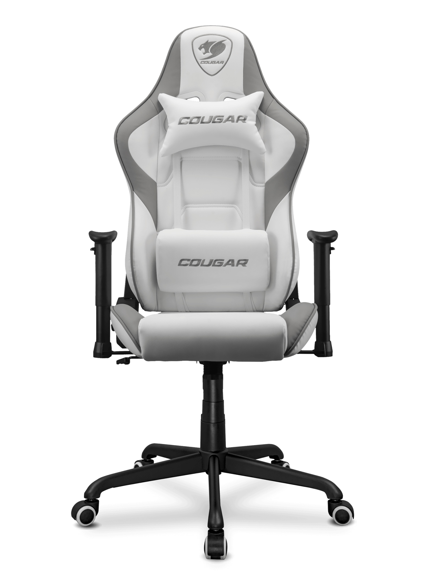 CGR-ELI-WHB Silla para videojuegos universal Asiento acolchado Blanco