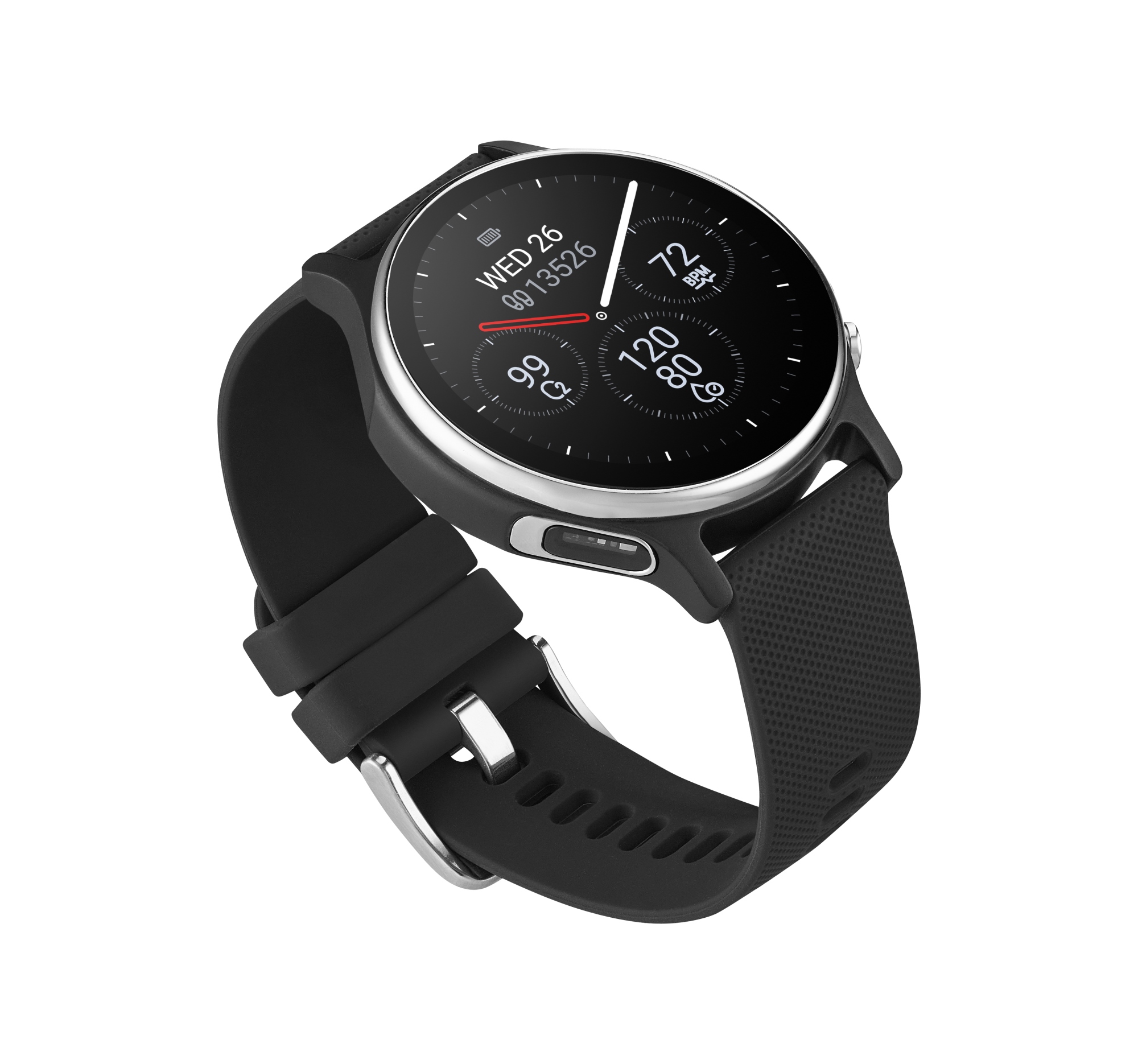 VivoWatch 6 (HC-D06) 3,53 cm (1.39") AMOLED Digital 454 x 454 Pixeles Pantalla táctil Negro GPS (satélite)