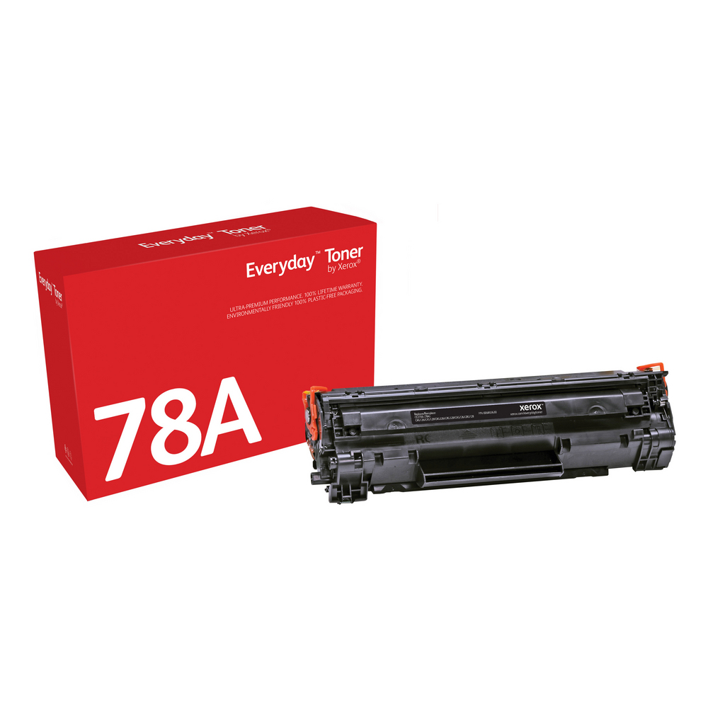 Everyday Toner Everyday Negro di Xerox compatibile con HP 78A (CE278A), Capacidad estándar