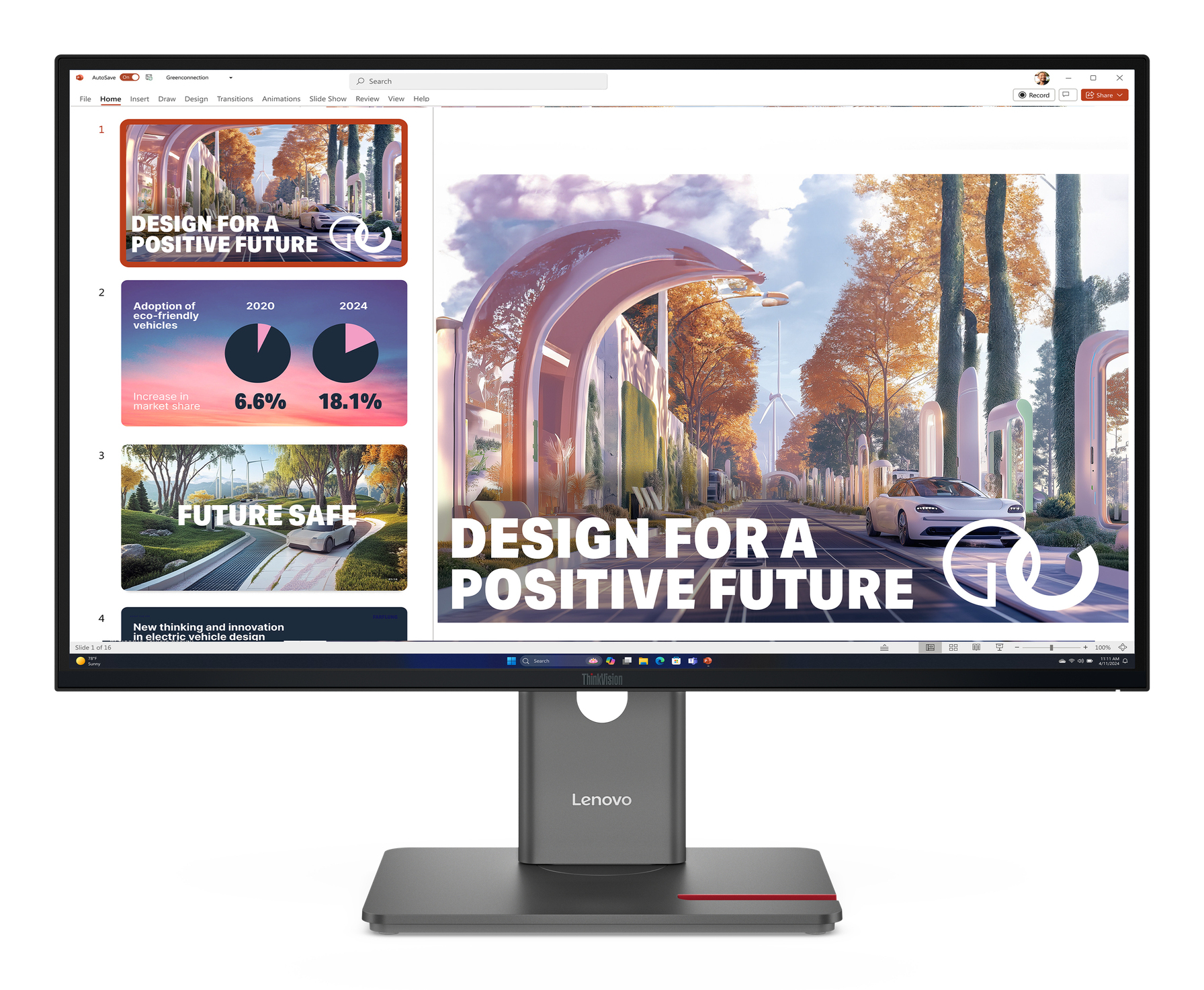 ThinkVision P27QD-40 Monitor