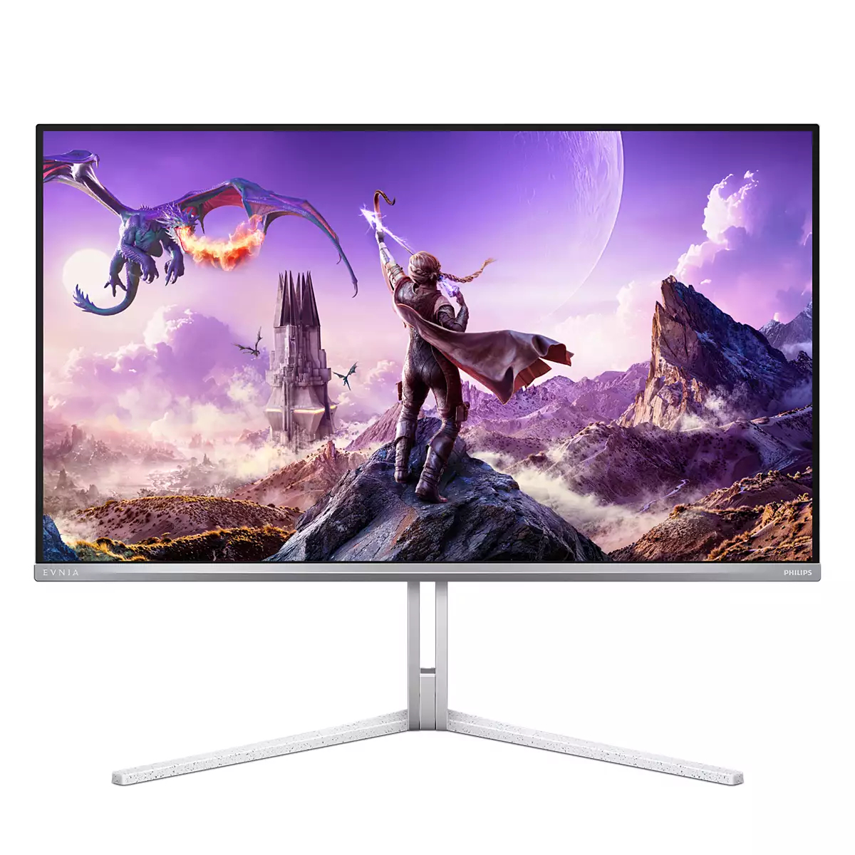 Evnia 8000 32M2N8900/00 pantalla para PC 80 cm (31.5") 3840 x 2160 Pixeles 4K Ultra HD QD-OLED Blanco